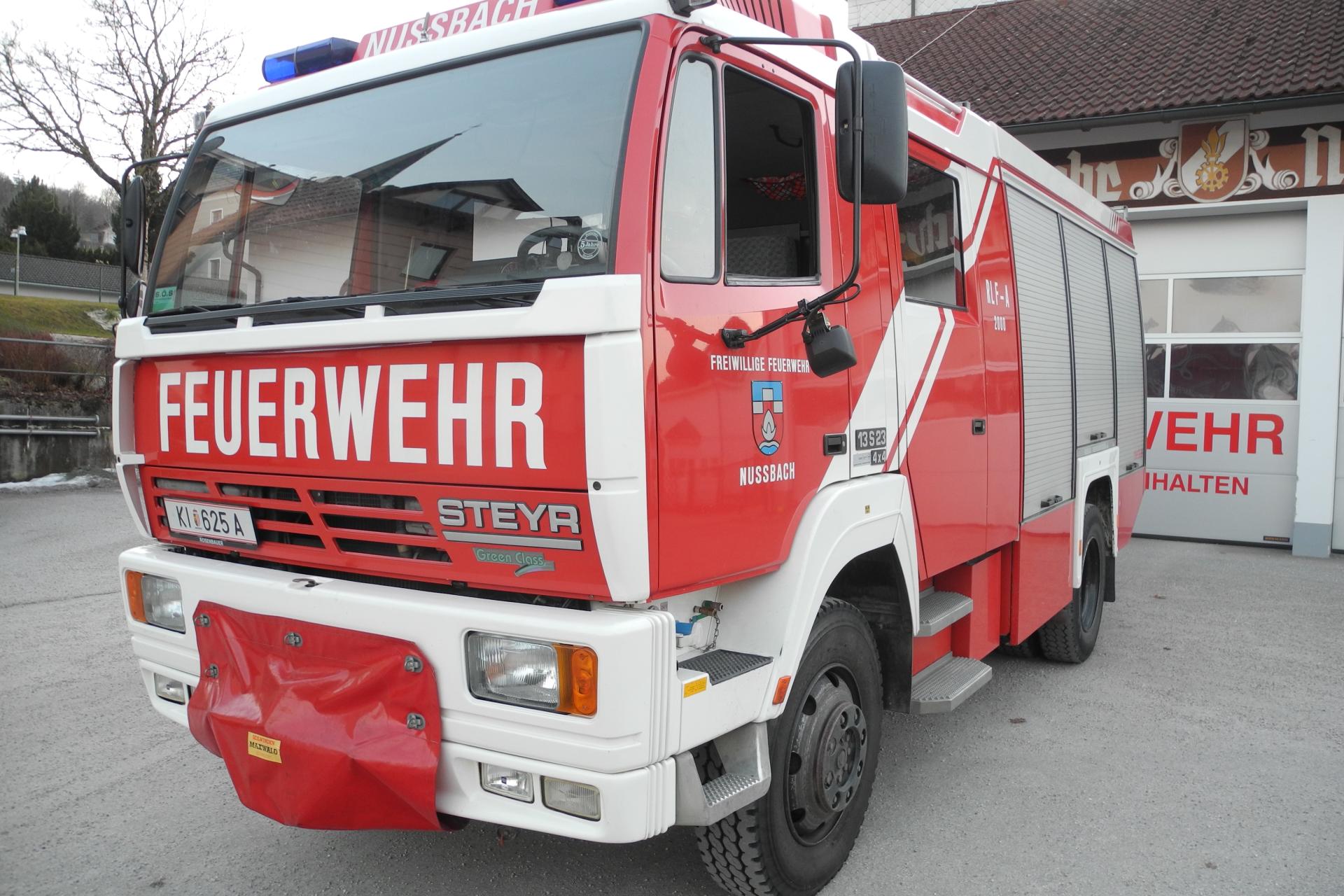 Rüstlöschfahrzeug der FF Nußbach, Baujahr 1994